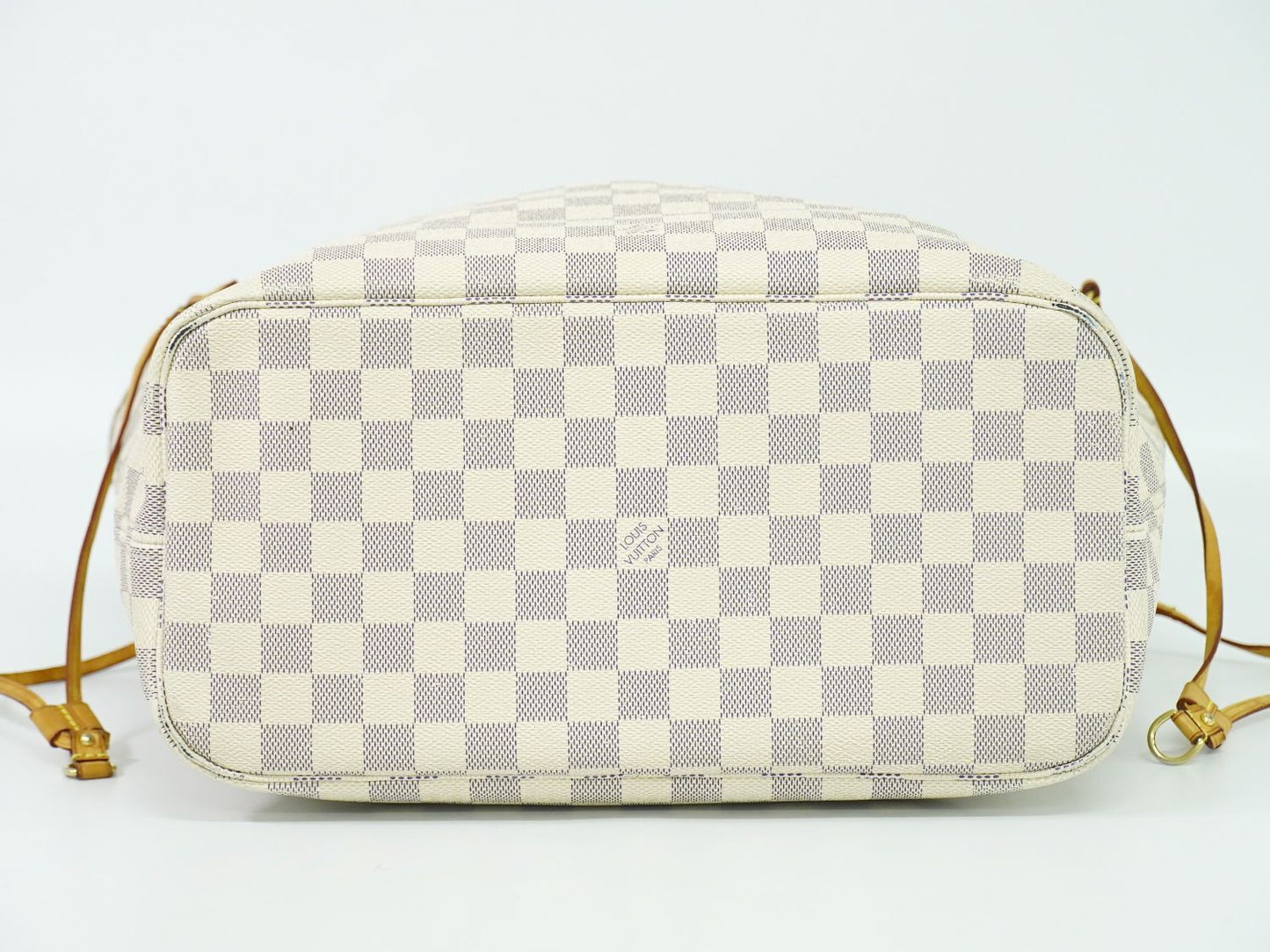 LOUIS VUITTON 新型 ネヴァーフル MM ダミエ アズール トートバッグ N41605