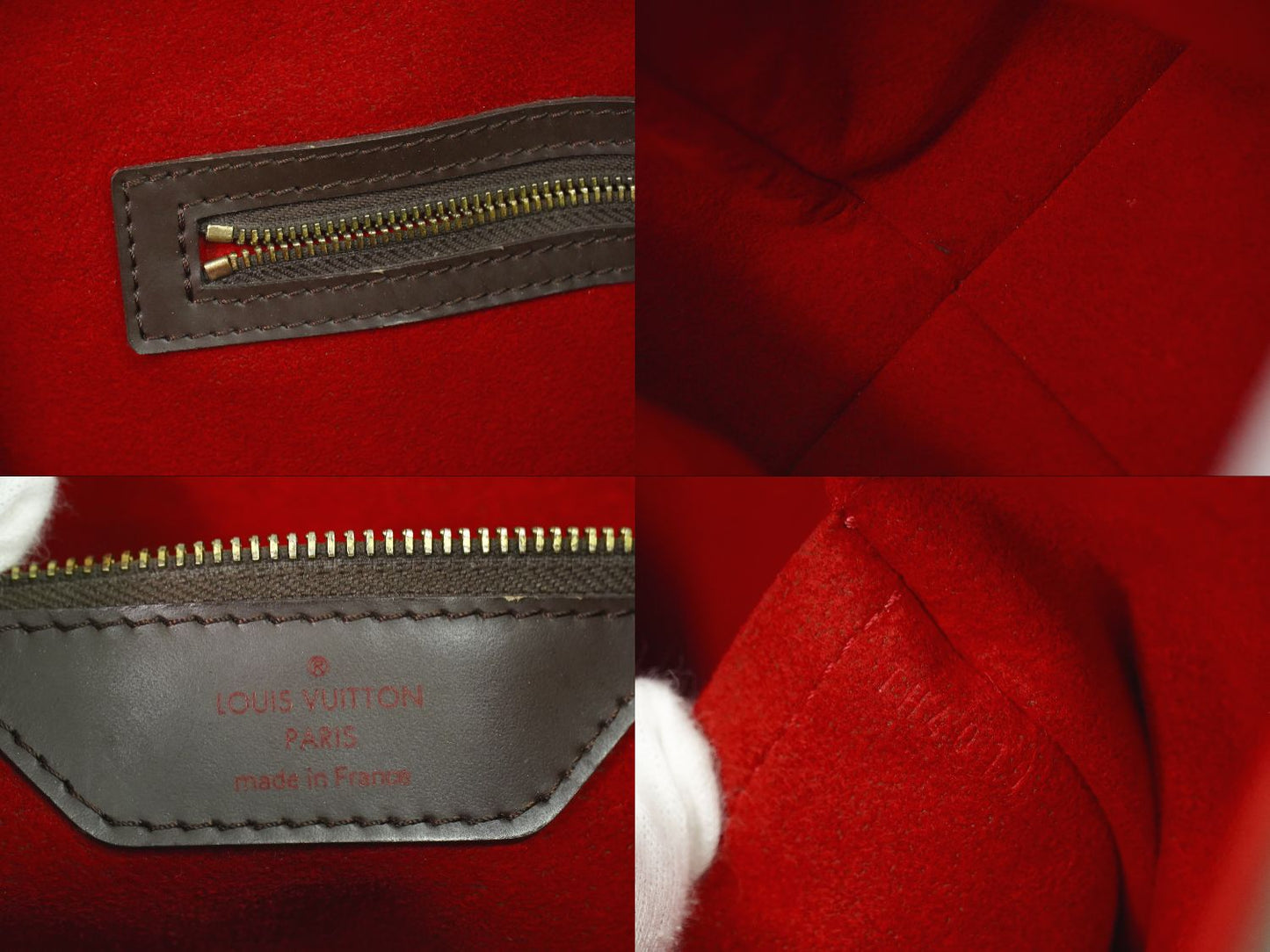 LOUIS VUITTON ハムステッド MM ダミエ エベヌ トートバッグ N51204