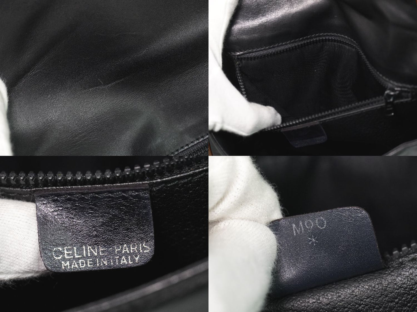 CELINE ショルダーバッグ ブラック ブラウン