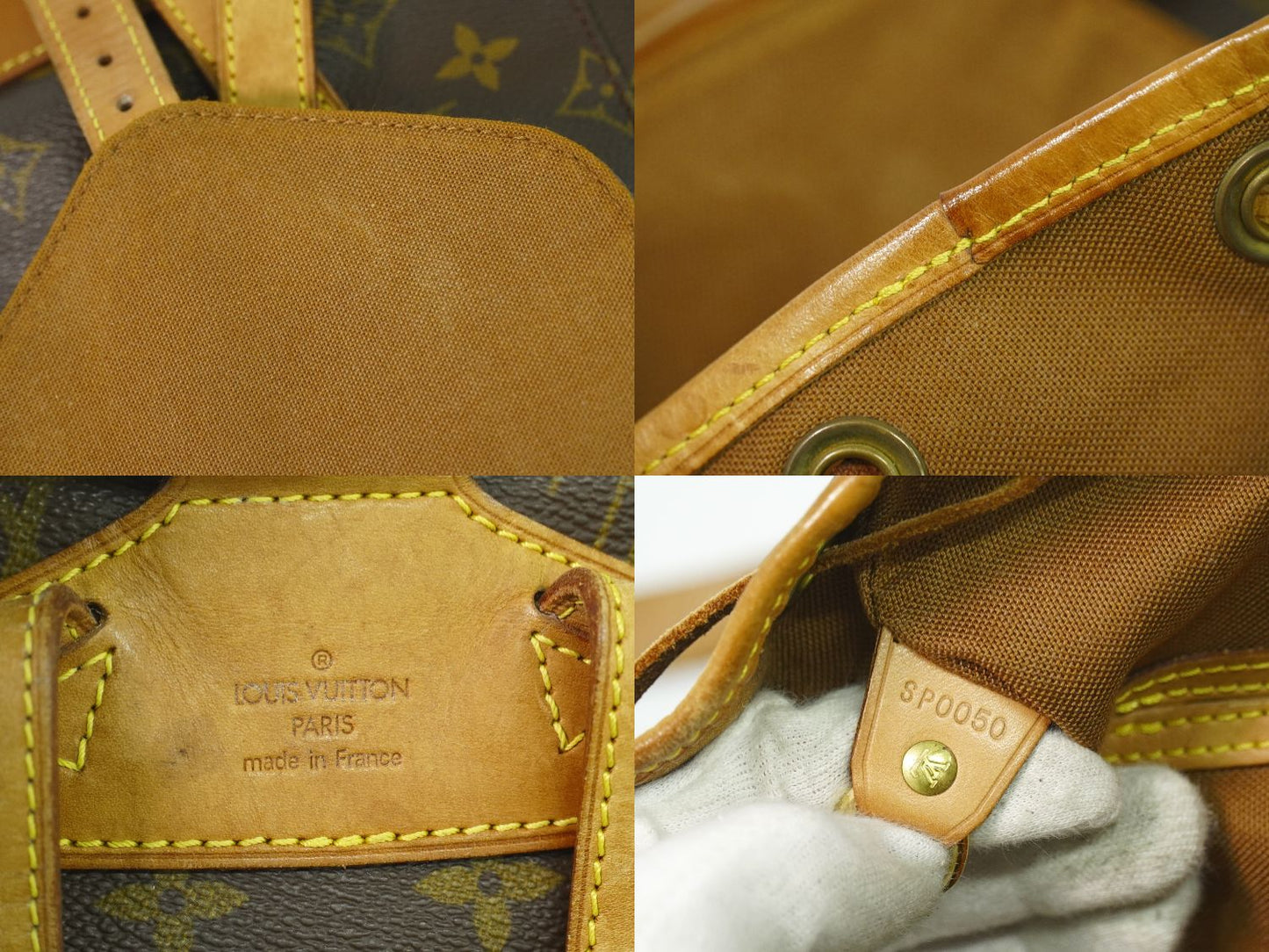 LOUIS VUITTON モンスリ MM リュックサック モノグラム M51136