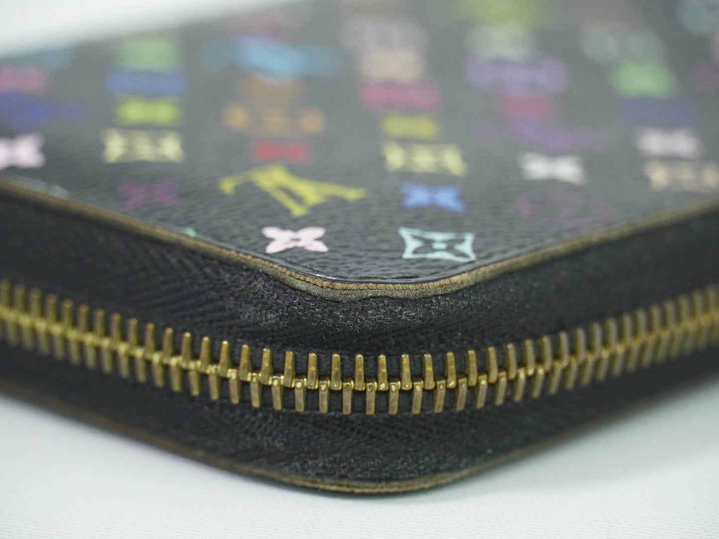 LOUIS VUITTON ジッピーウォレット モノグラム マルチカラー 長財布 ノワール M60243