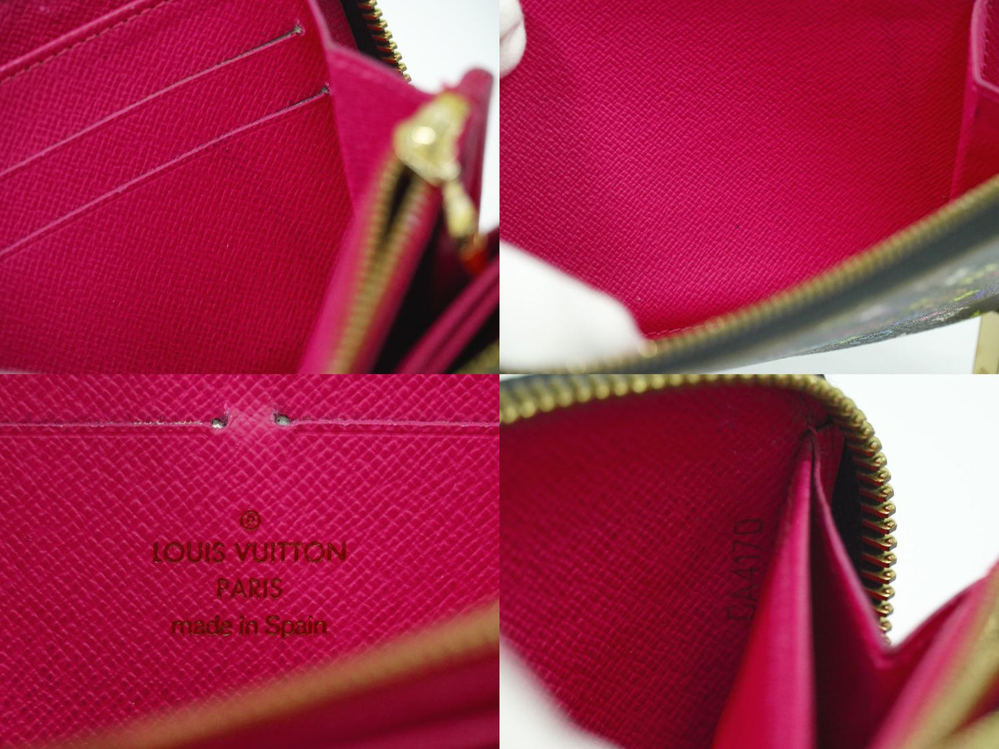 LOUIS VUITTON ジッピーウォレット モノグラム マルチカラー 長財布 ノワール M60243