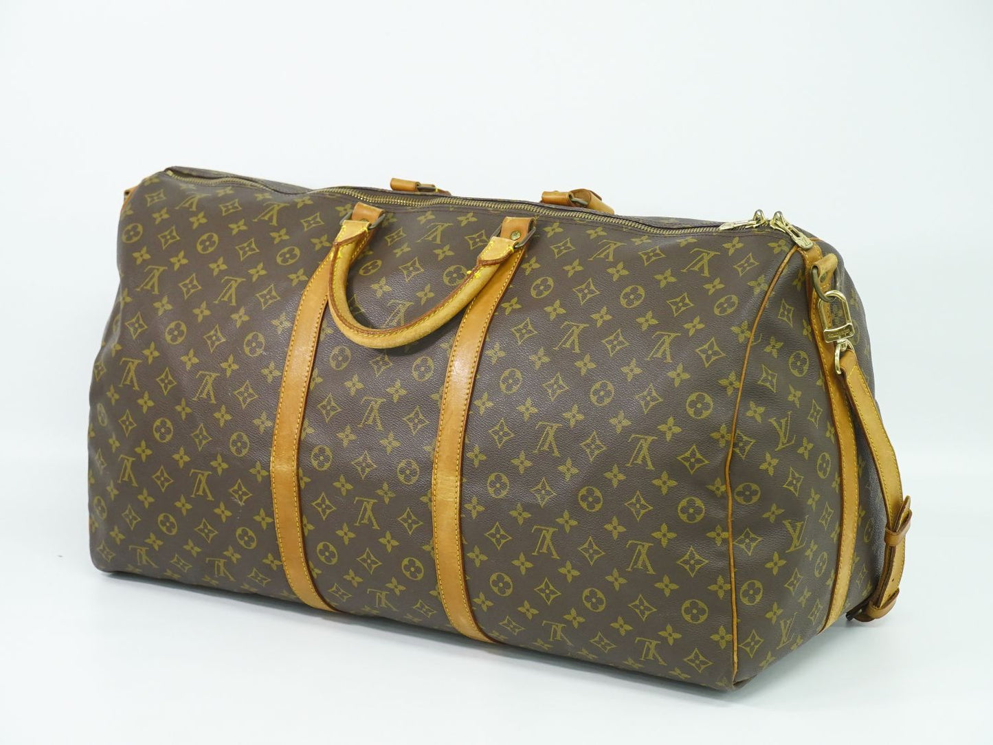 LOUIS VUITTON キーポルバンドリエール 60 モノグラム 2WAY ボストンバッグ M41412