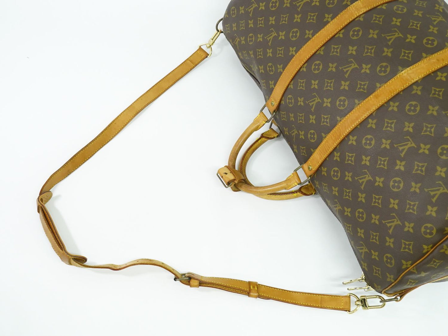 LOUIS VUITTON キーポルバンドリエール 60 モノグラム 2WAY ボストンバッグ M41412