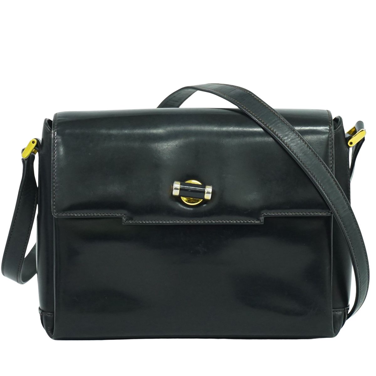 GUCCI オールドグッチ ショルダーバッグ ブラック