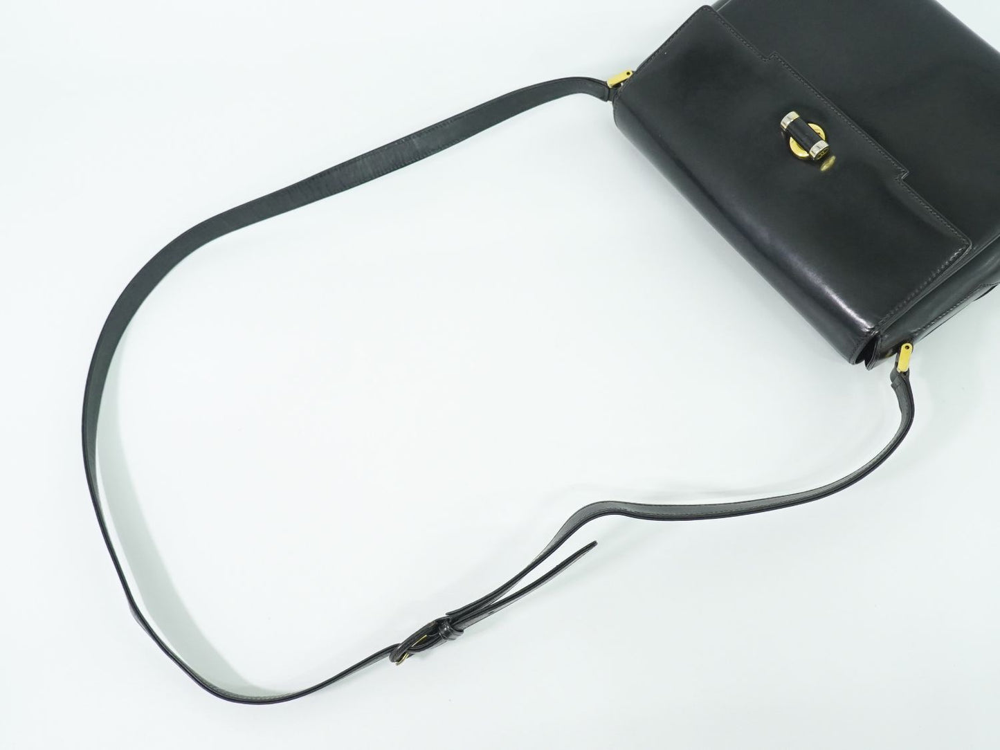 GUCCI オールドグッチ ショルダーバッグ ブラック