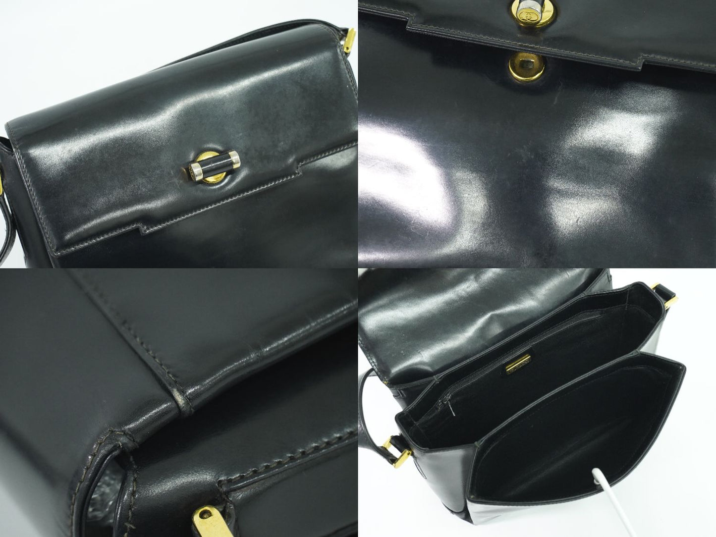 GUCCI オールドグッチ ショルダーバッグ ブラック