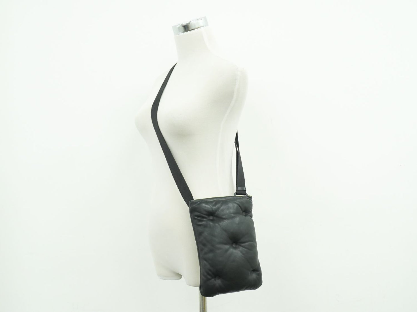 Maison Margiela グラムスラム ショルダーバッグ ブラック