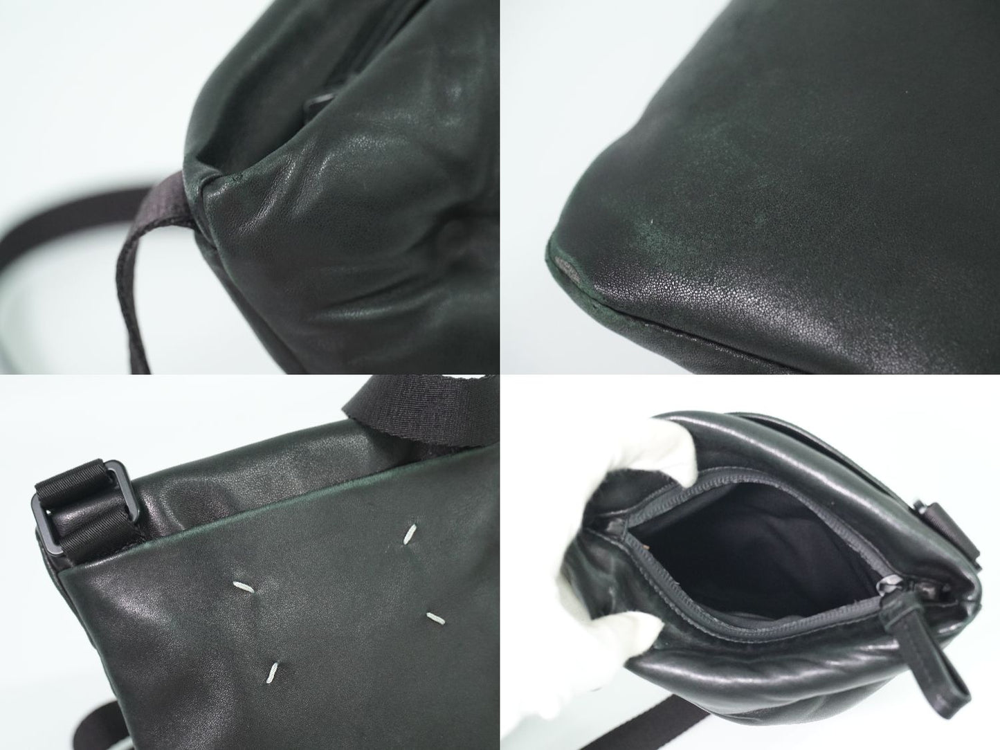Maison Margiela グラムスラム ショルダーバッグ ブラック