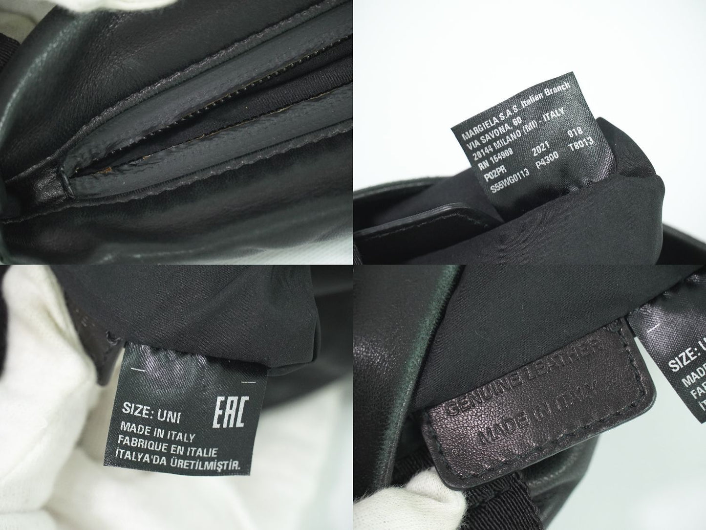 Maison Margiela グラムスラム ショルダーバッグ ブラック