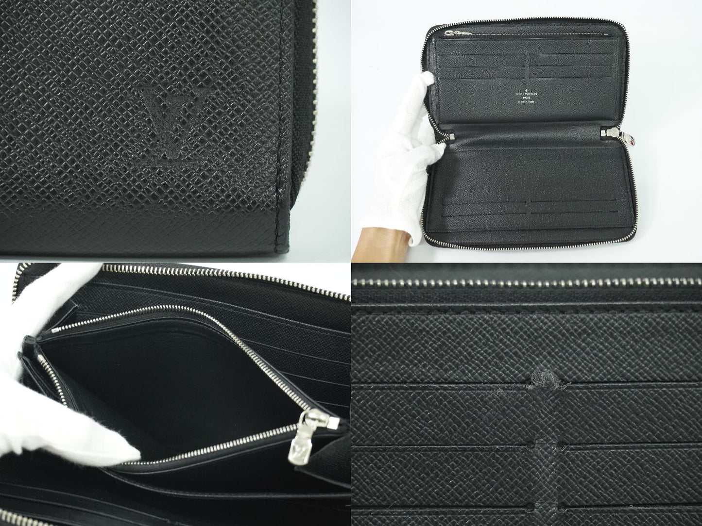 LOUIS VUITTON ジッピー オーガナイザー NM タイガ レザー 長財布 アルドワーズ M30056