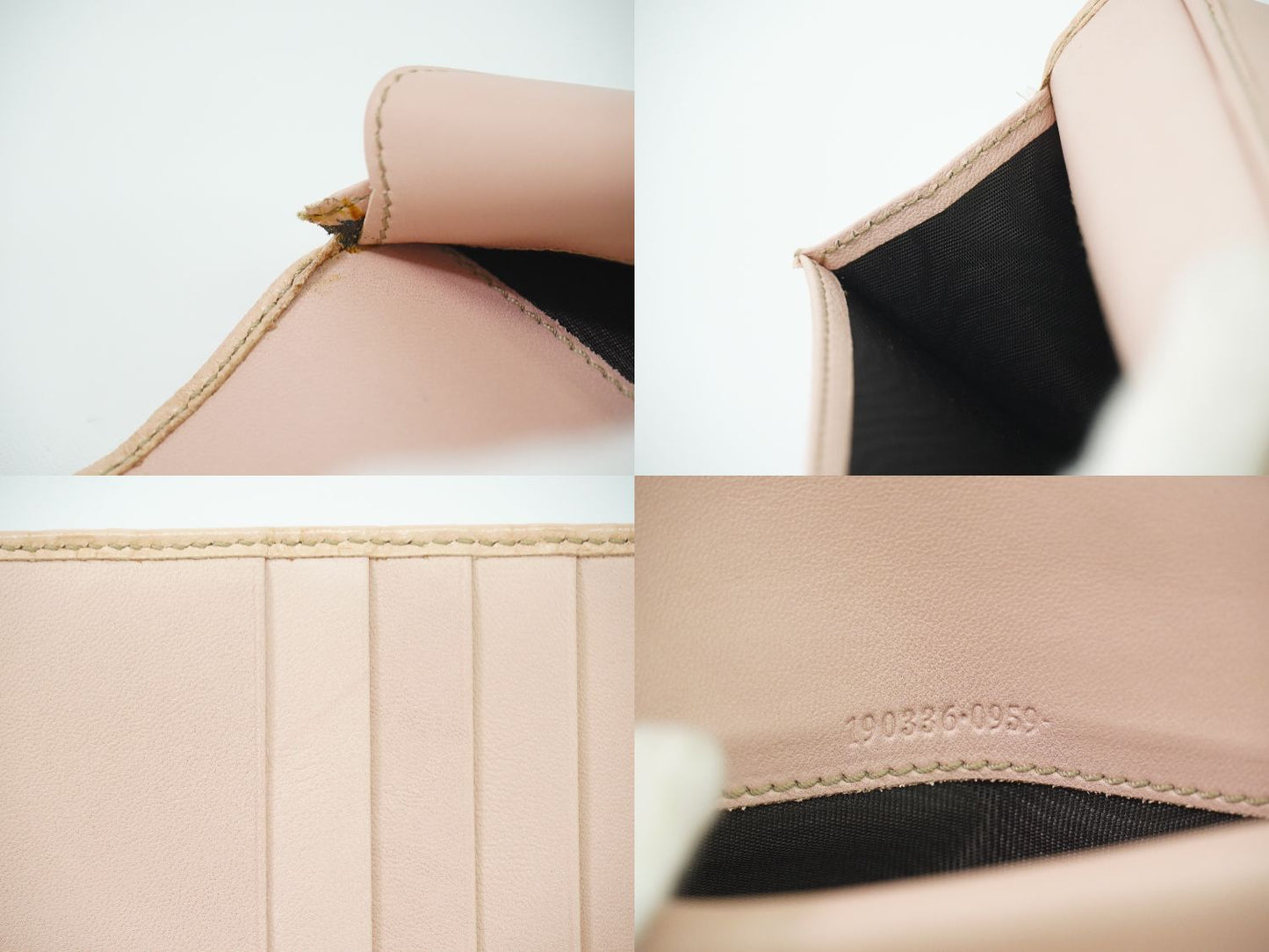 GUCCI グッチシマ レザー 長財布 ピンク 190336