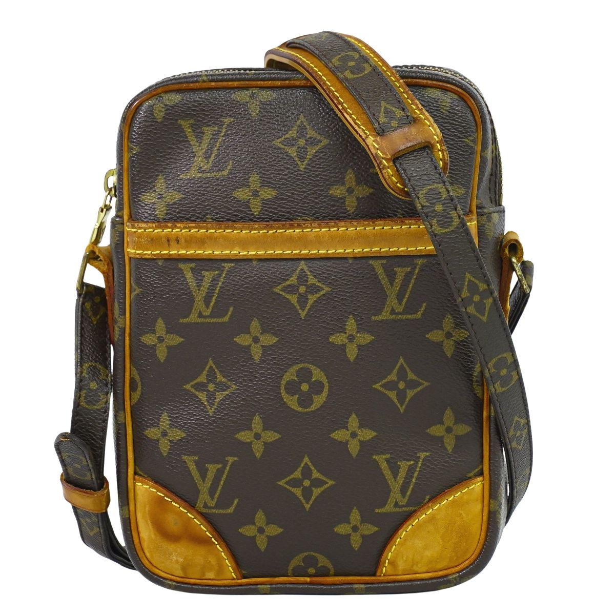 LOUIS VUITTON ダヌーブ モノグラム ショルダーバッグ M45266