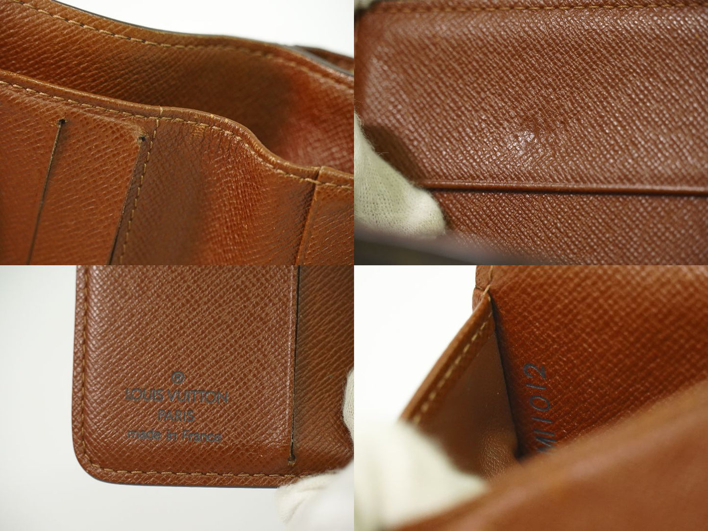 LOUIS VUITTON コンパクトジップ モノグラム 折財布 M61667