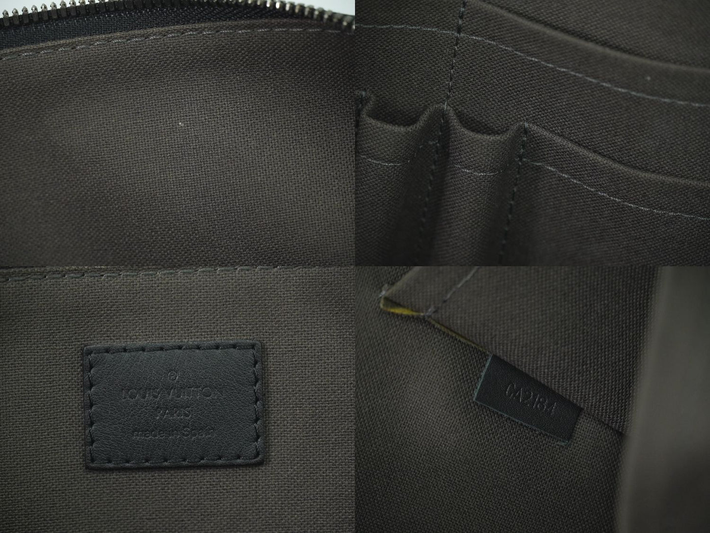 LOUIS VUITTON ポルトドキュマン ジュール ダミエ アンフィニ 2WAY ビジネスバッグ オニキス N41248