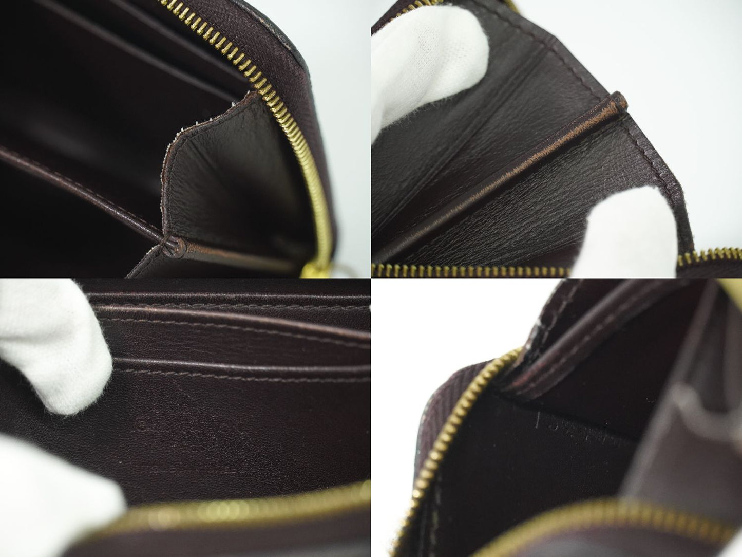 LOUIS VUITTON ジッピーコインパース ヴェルニ レザー コインケース アマラント M93607