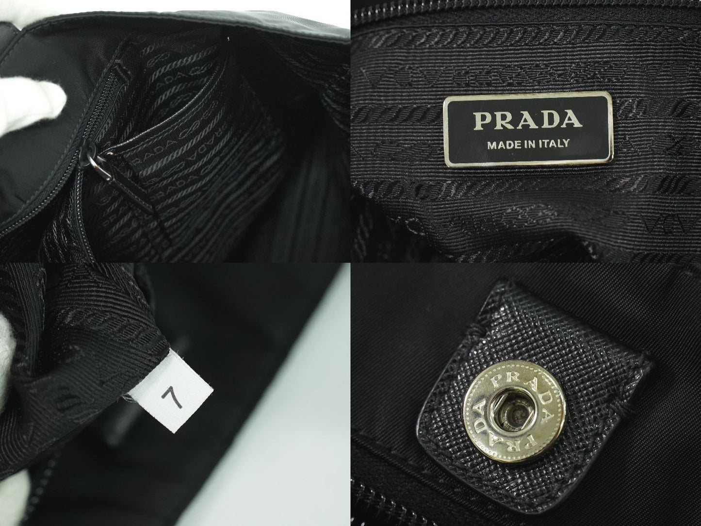 PRADA トートバッグ ブラック