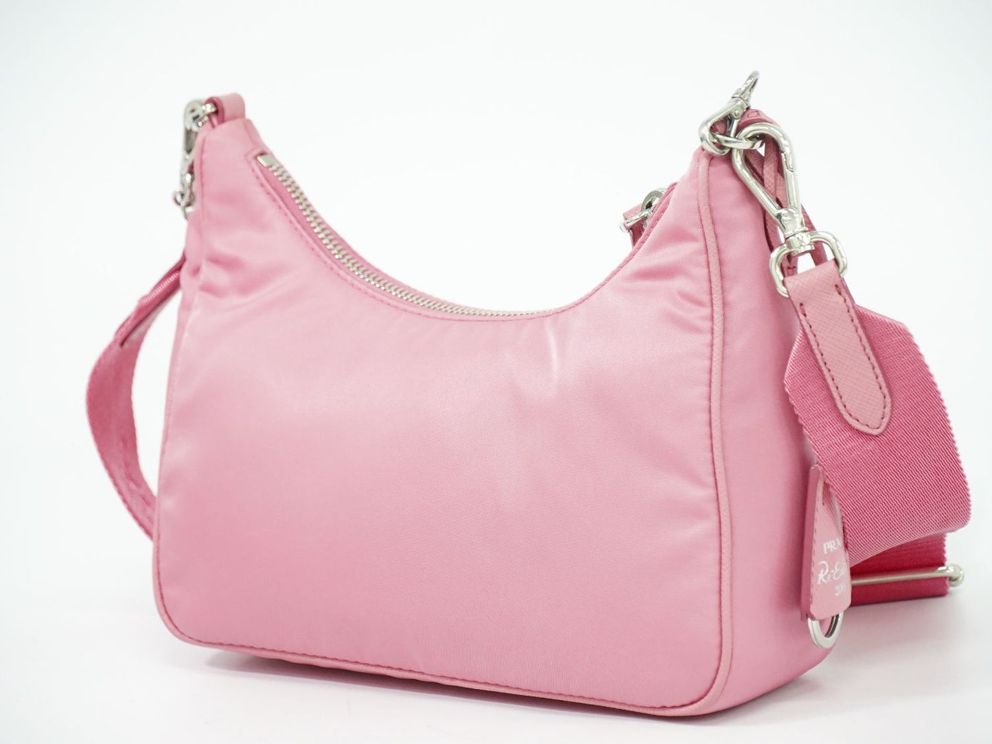 PRADA Re-Edition 2005 2WAY ショルダーバッグ ピンク