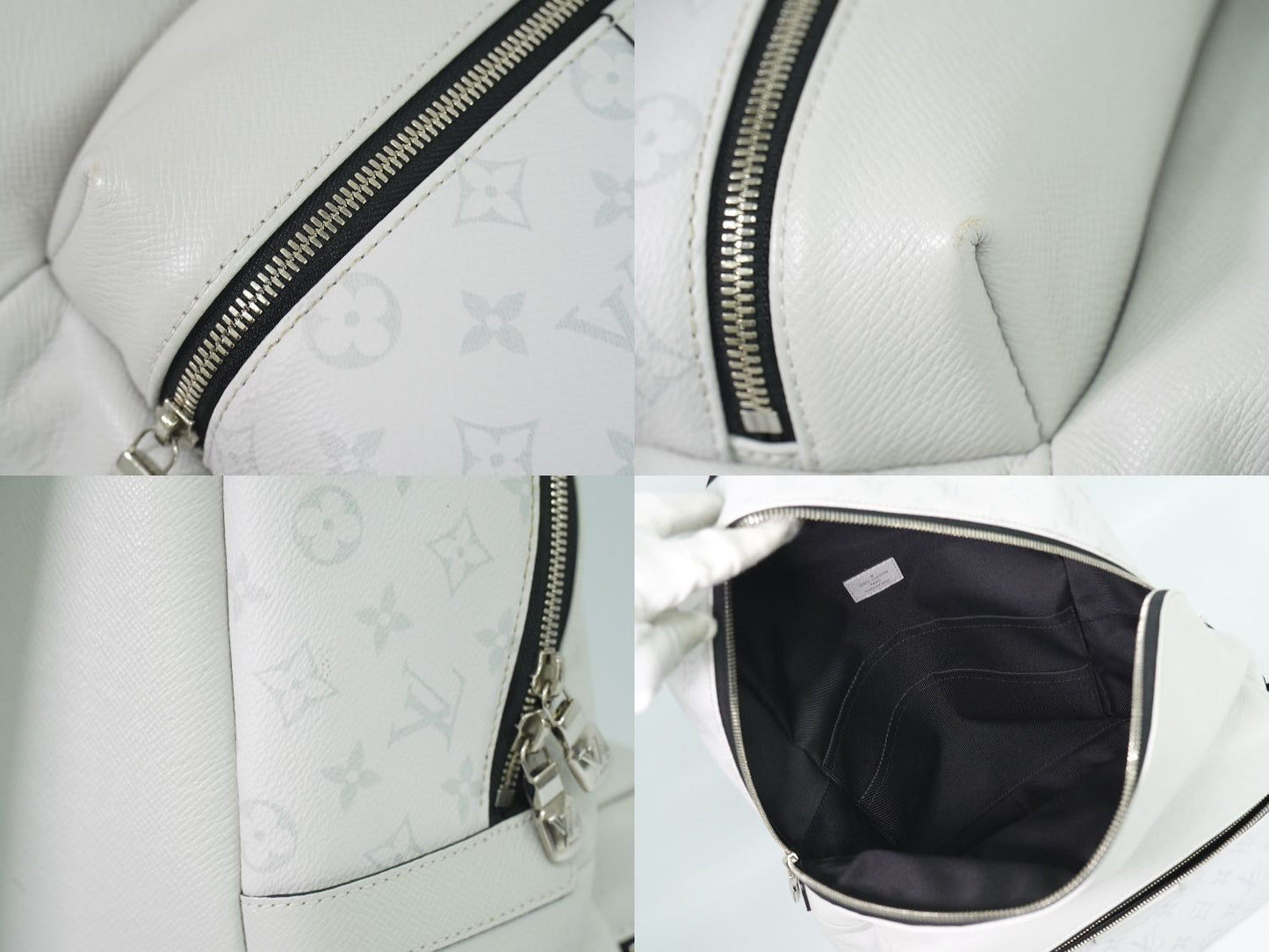 LOUIS VUITTON ディスカバリー バックパック タイガラマ レザー リュックサック ブロン M30232