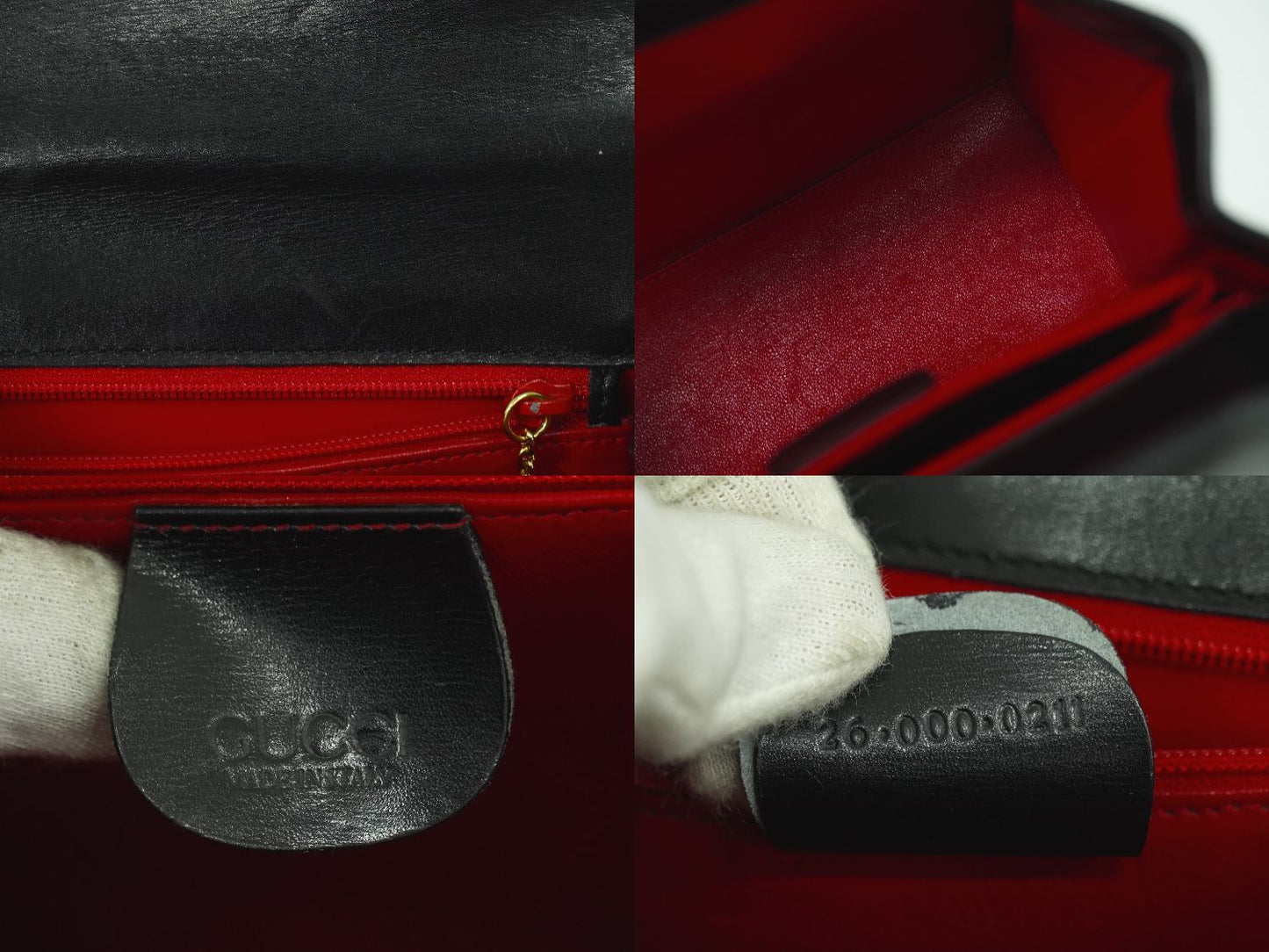 GUCCI レディロック 2WAY ショルダーバッグ ブラック