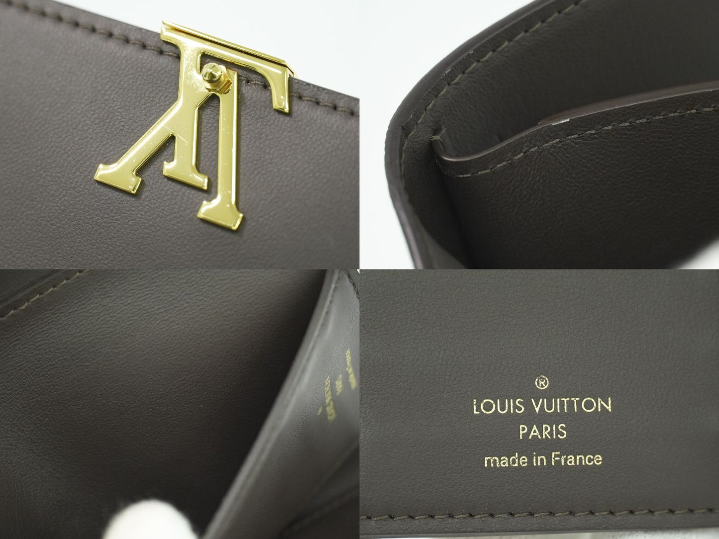 LOUIS VUITTON ポルトフォイユ カプシーヌ トリヨン レザー 折財布 ガレ M62159