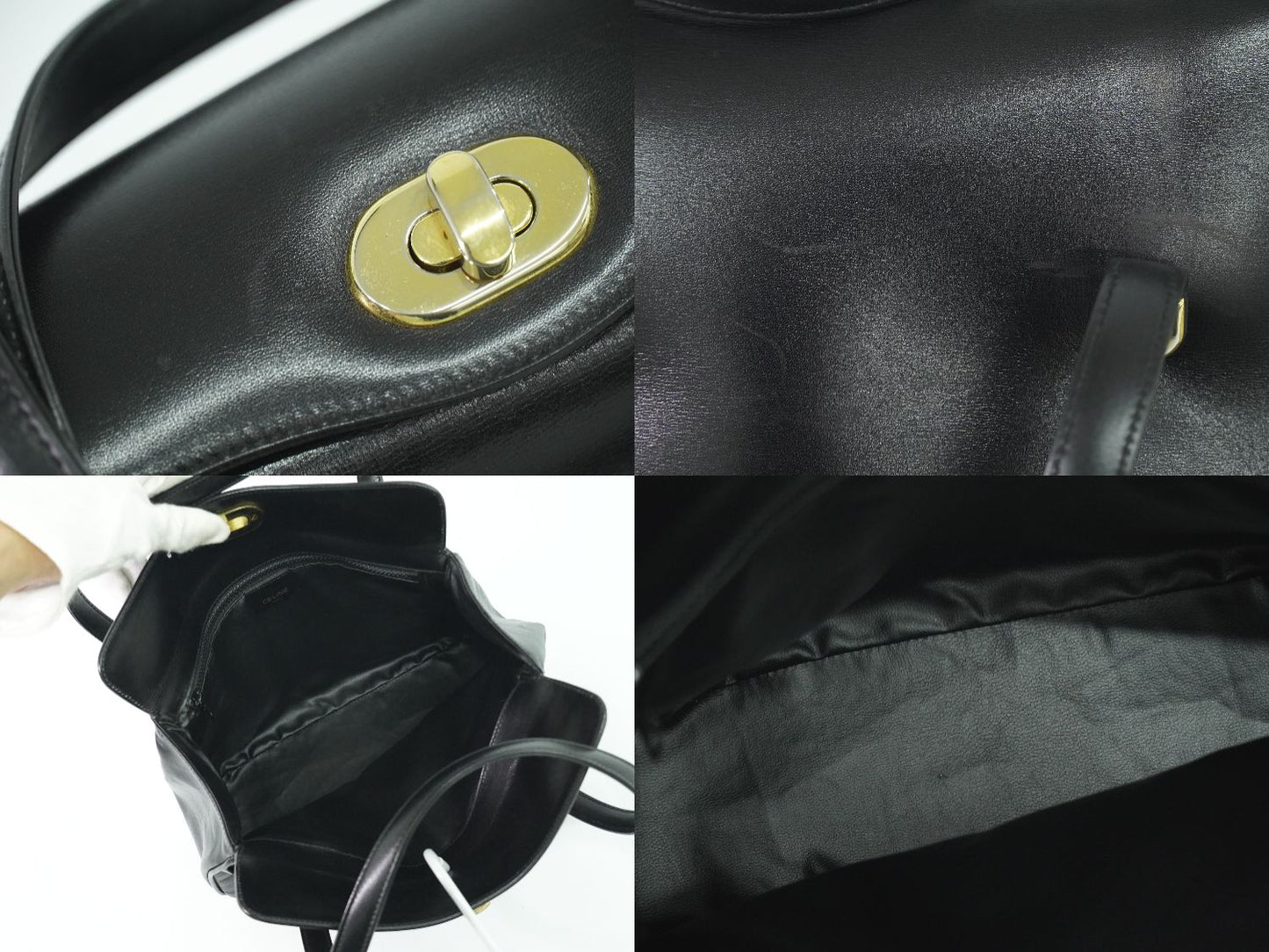 CELINE ハンドバッグ ブラック