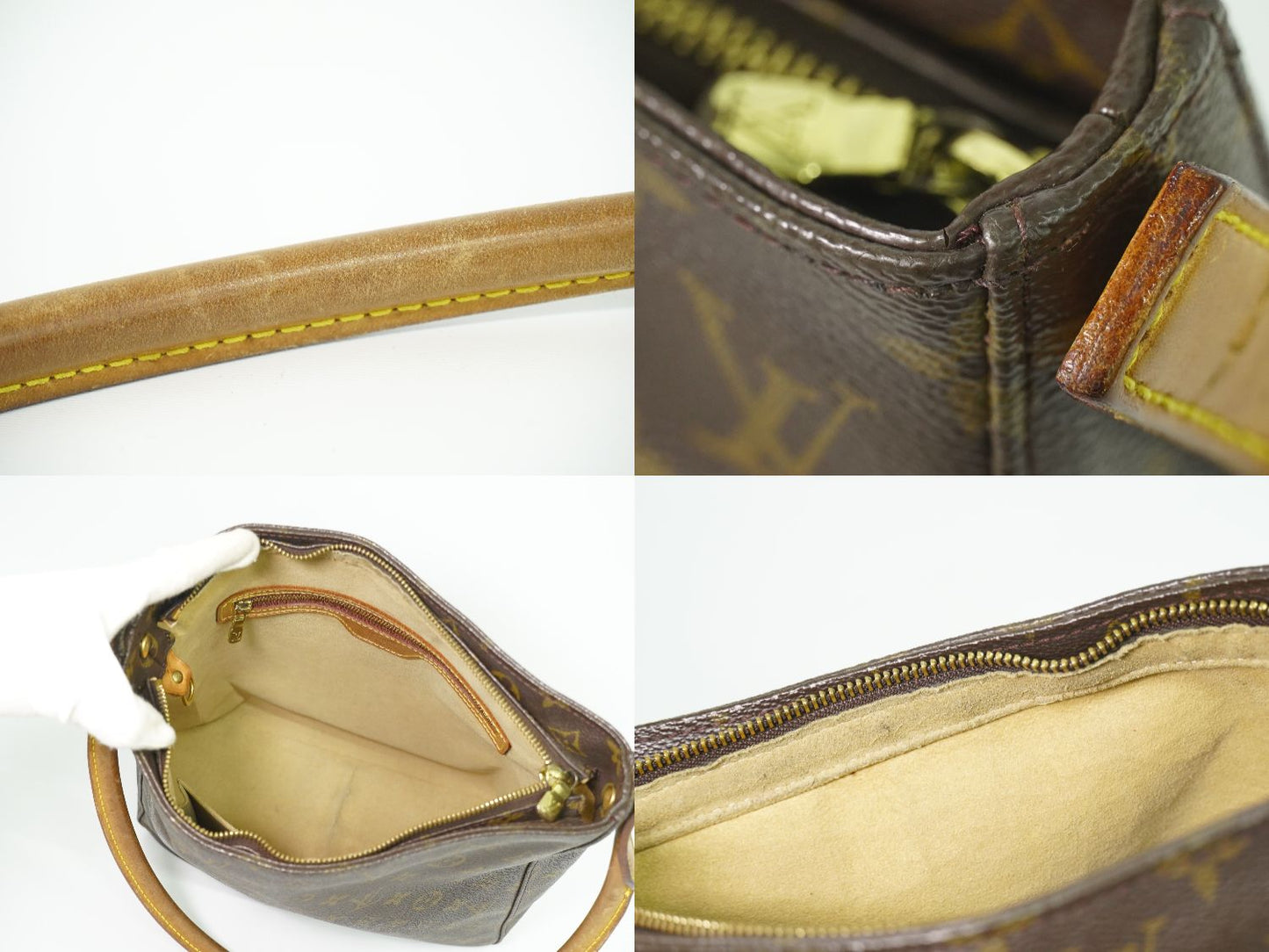 LOUIS VUITTON ルーピング GM モノグラム ショルダーバッグ M51145