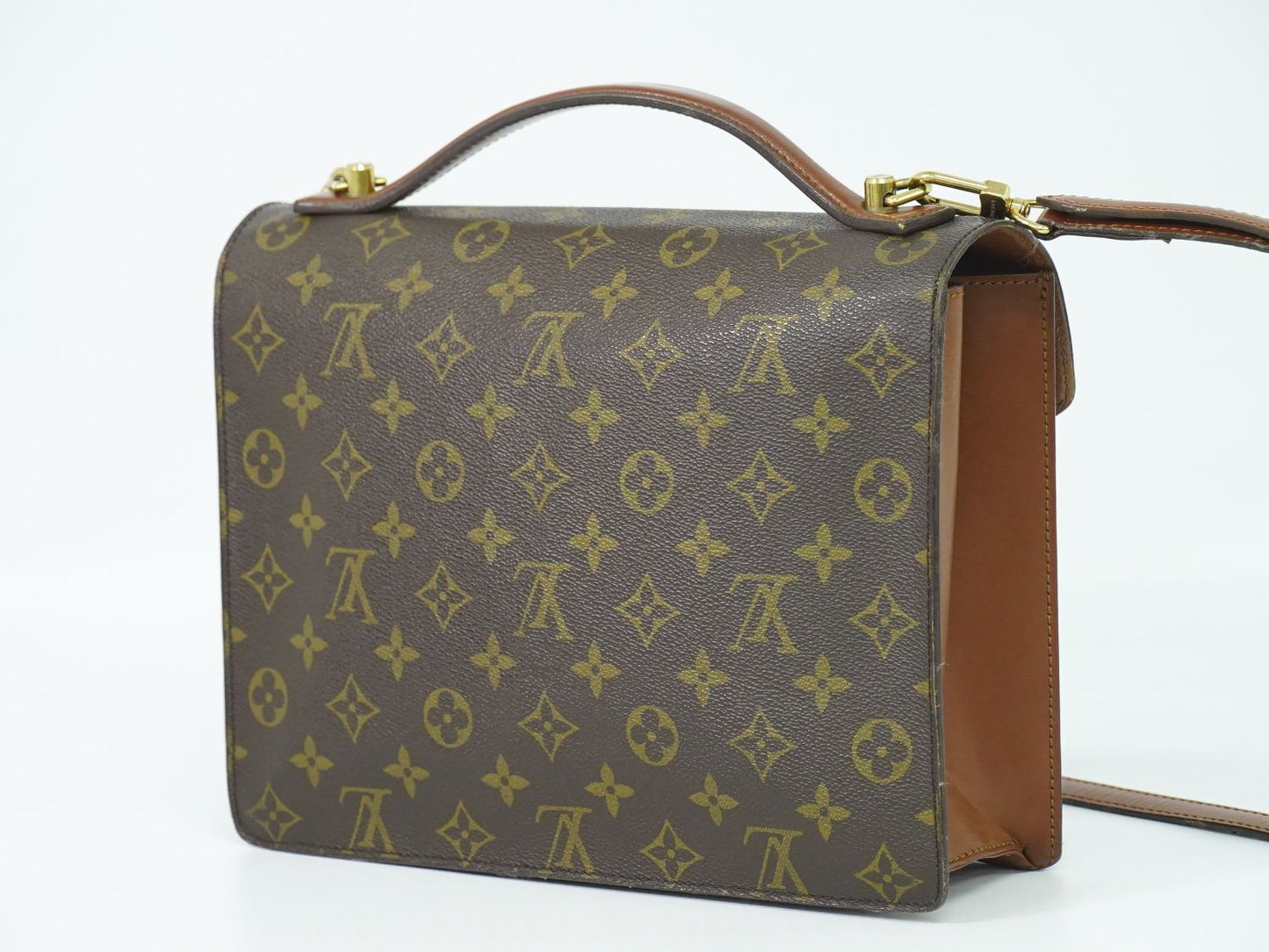 LOUIS VUITTON モンソー モノグラム 2WAY ショルダーバッグ M51185