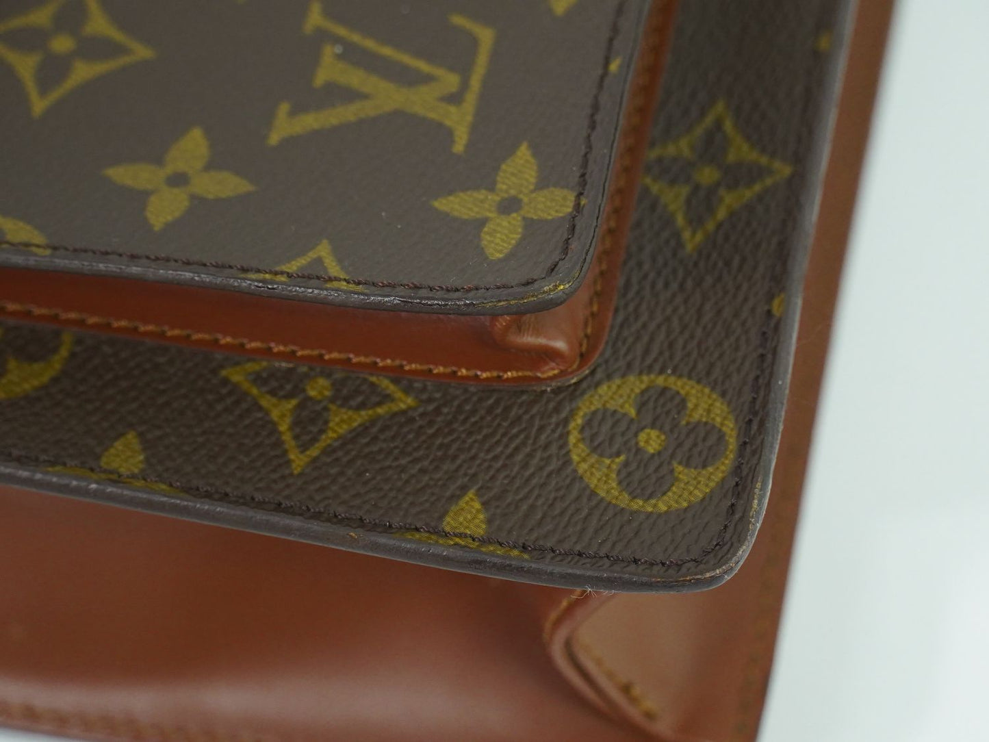 LOUIS VUITTON モンソー モノグラム 2WAY ショルダーバッグ M51185