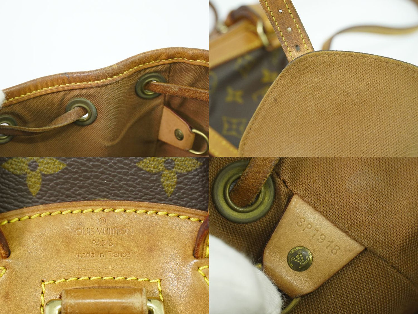 LOUIS VUITTON ミニ モンスリ モノグラム リュックサック M51137