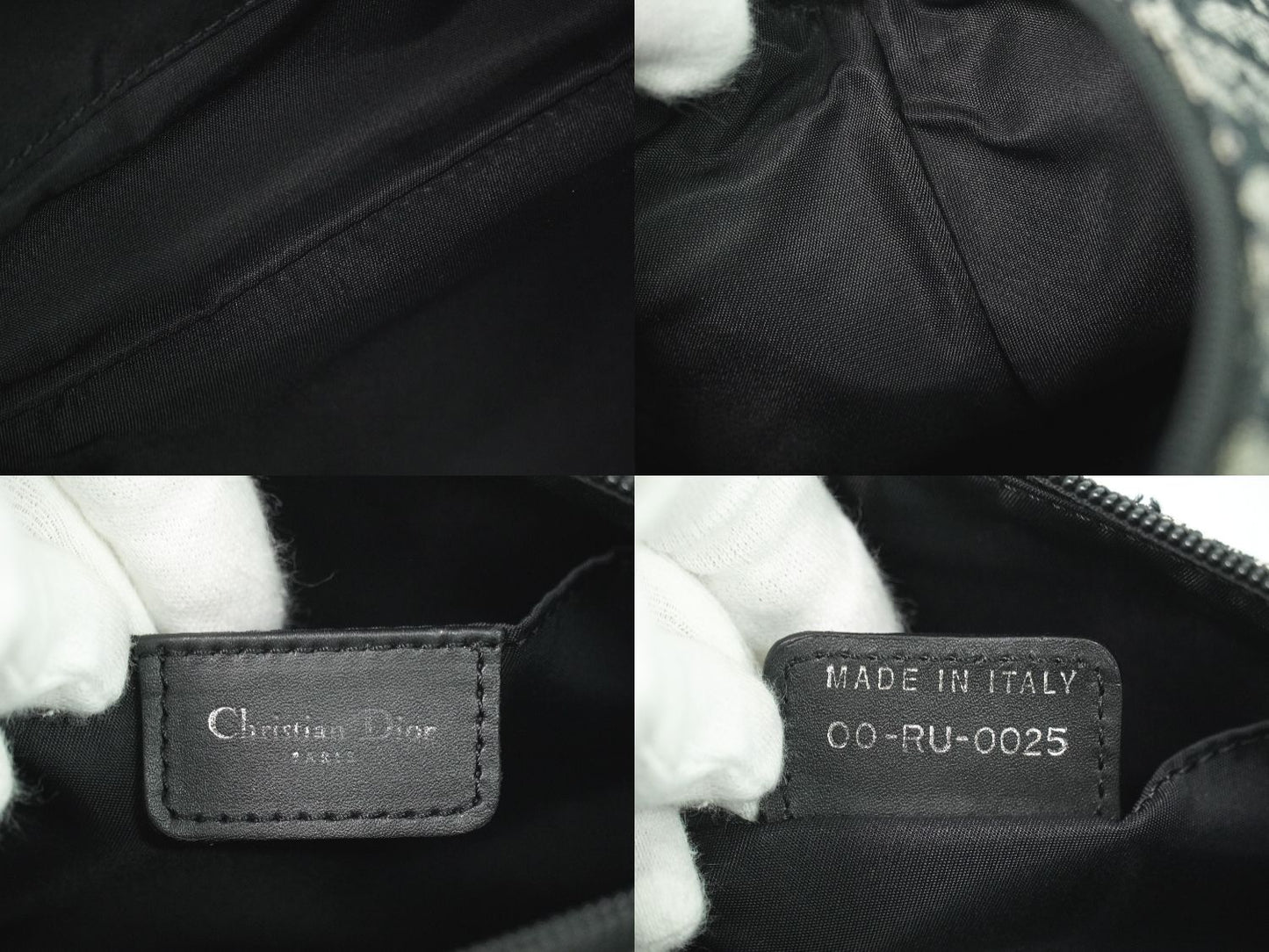 Christian Dior トロッター ショルダーバッグ ブラック