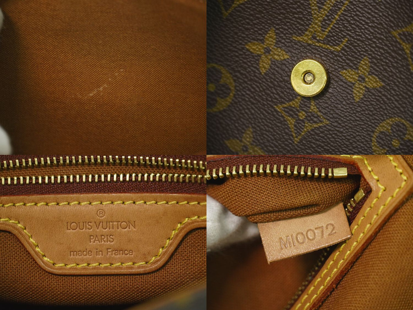 LOUIS VUITTON ミニ ルーピング モノグラム ショルダーバッグ M51147