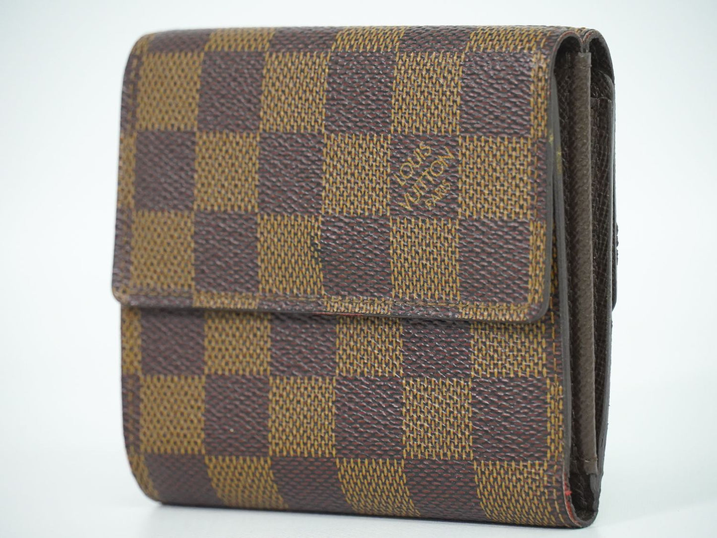 LOUIS VUITTON ポルトフォイユ エリーズ ダミエ エベヌ 折財布 N61654
