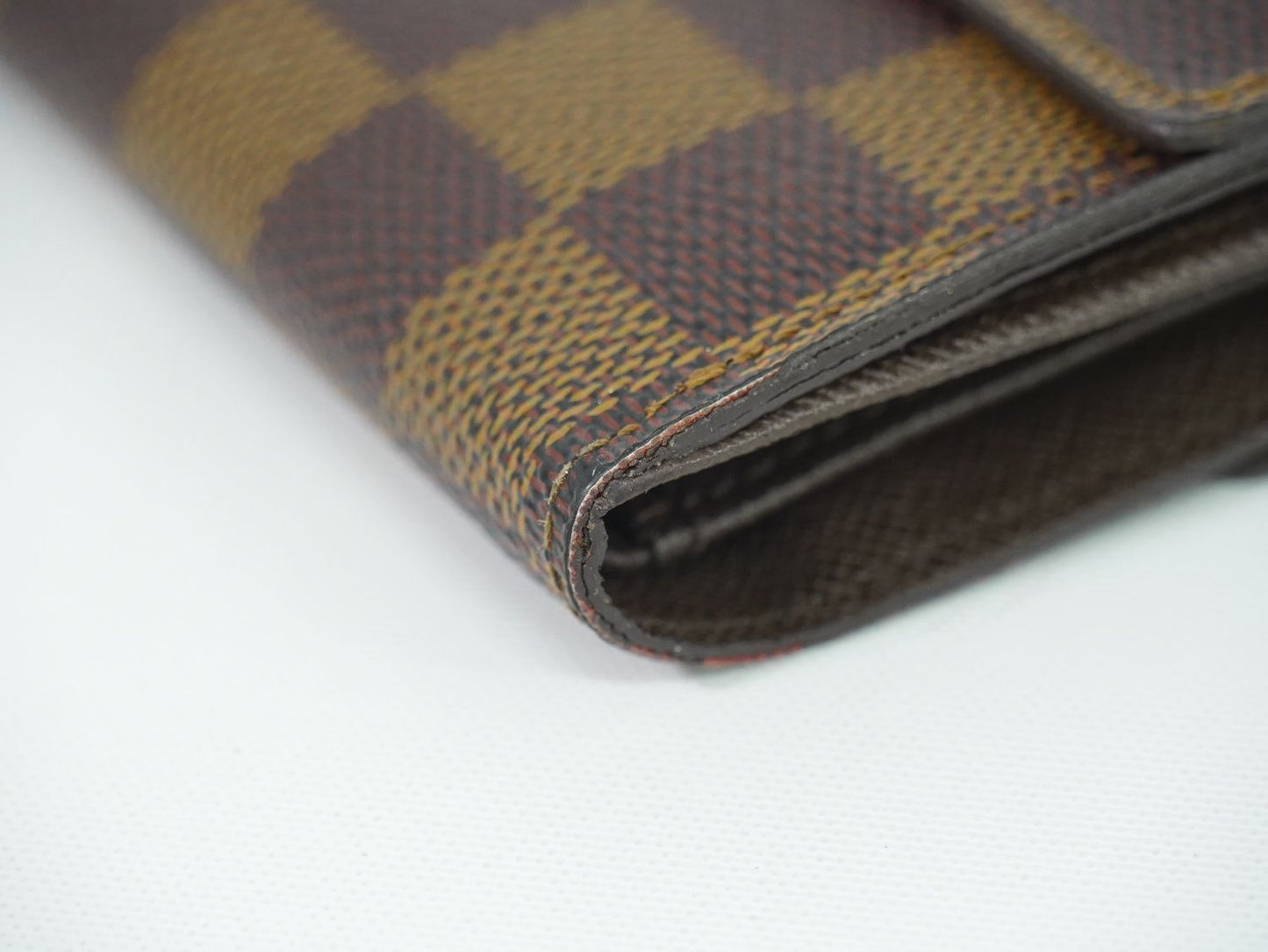 LOUIS VUITTON ポルトフォイユ エリーズ ダミエ エベヌ 折財布 N61654