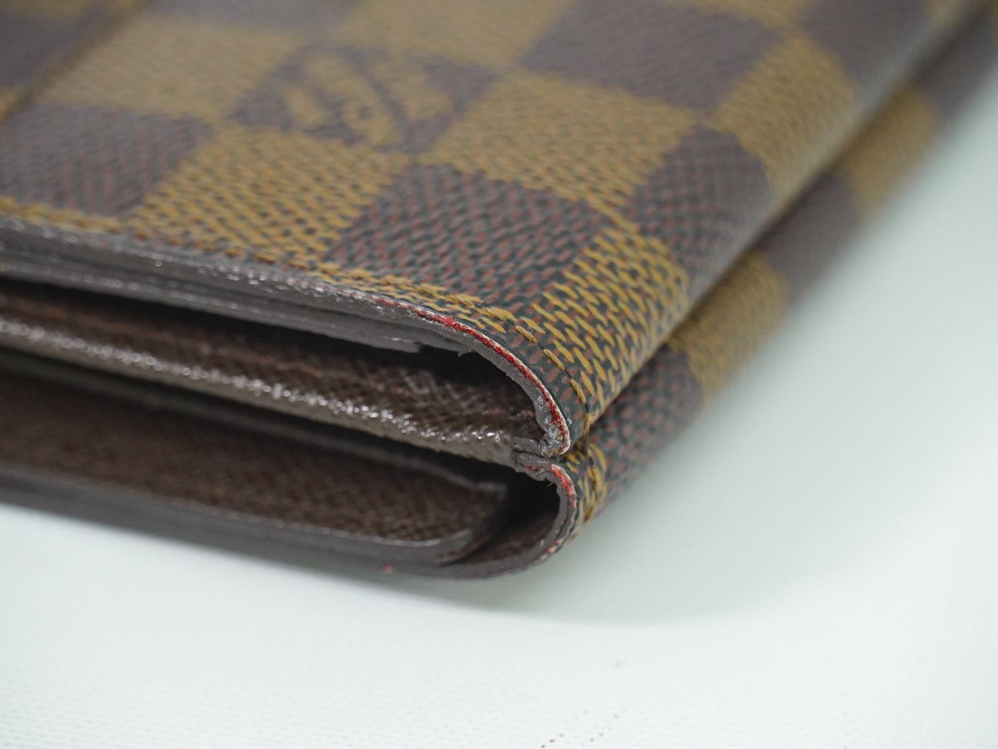 LOUIS VUITTON ポルトフォイユ エリーズ ダミエ エベヌ 折財布 N61654