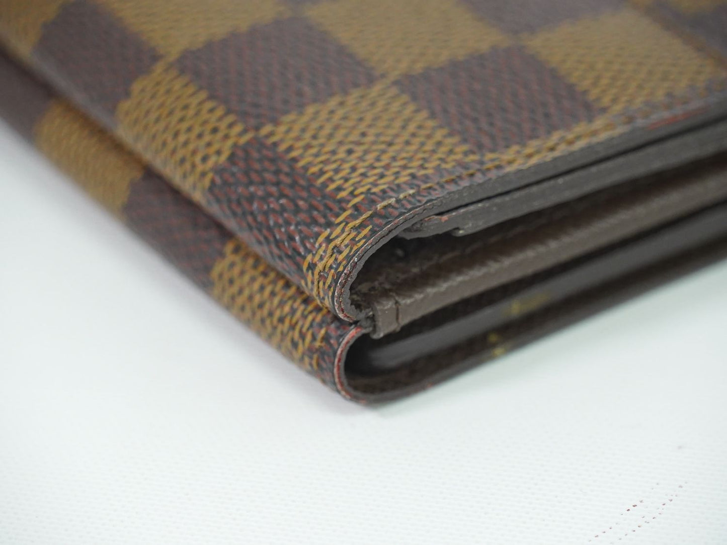LOUIS VUITTON ポルトフォイユ エリーズ ダミエ エベヌ 折財布 N61654