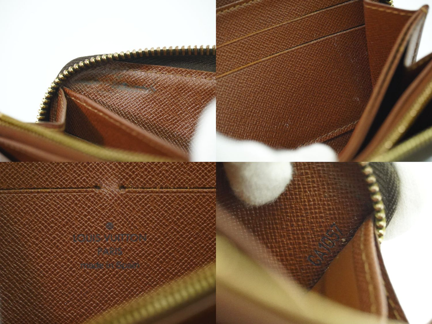 LOUIS VUITTON ジッピーウォレット モノグラム 長財布 M60017