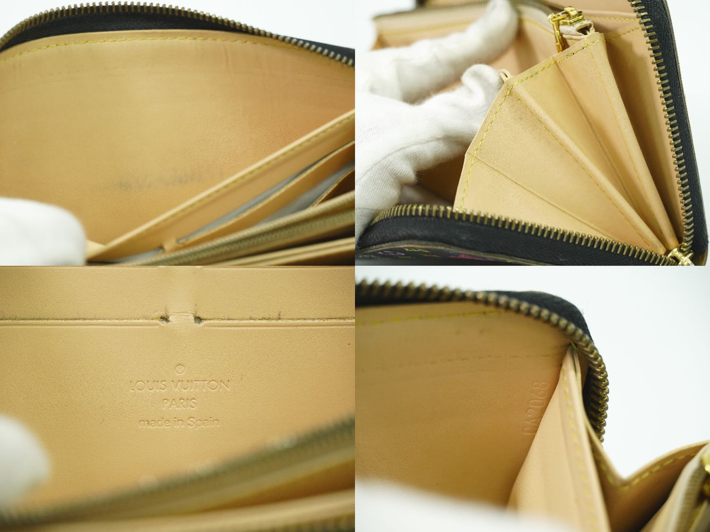 LOUIS VUITTON ジッピーウォレット モノグラム マルチカラー 長財布 ノワール M60050