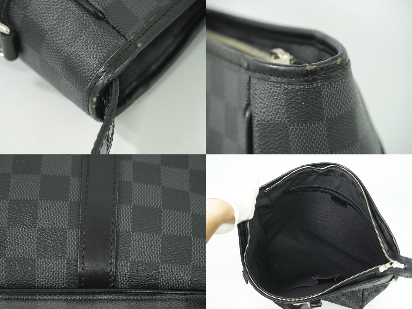 LOUIS VUITTON タダオ PM ダミエ グラフィット ビジネスバッグ N51192