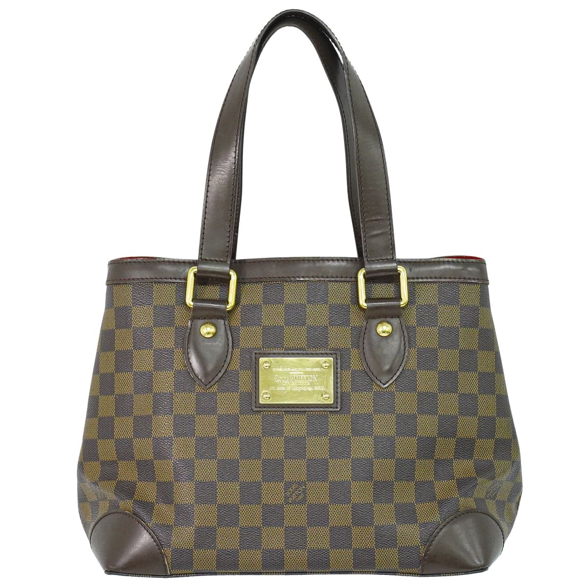 LOUIS VUITTON ハムステッド PM ダミエ エベヌ トートバッグ N51205
