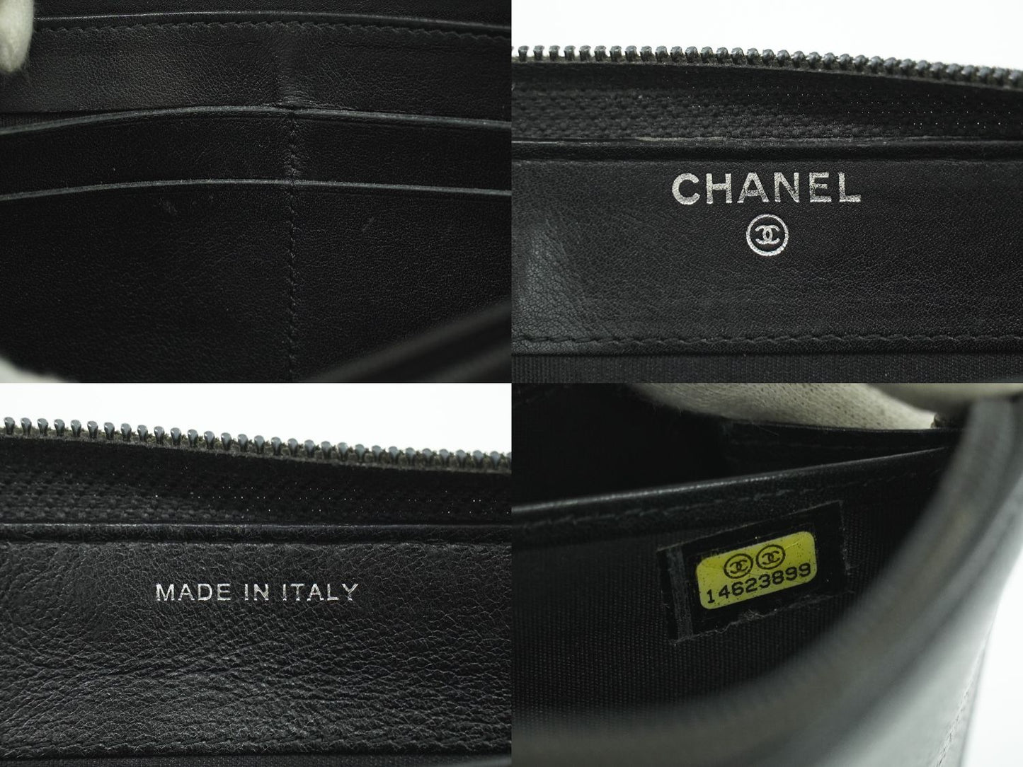 CHANEL ココマーク 長財布 ブラック