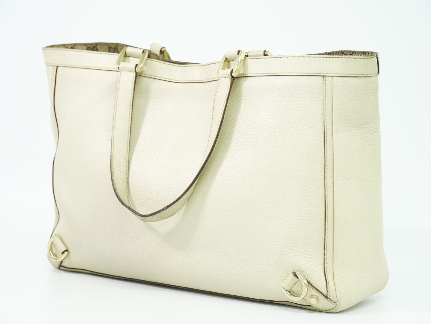 GUCCI アビー トートバッグ アイボリー 141472