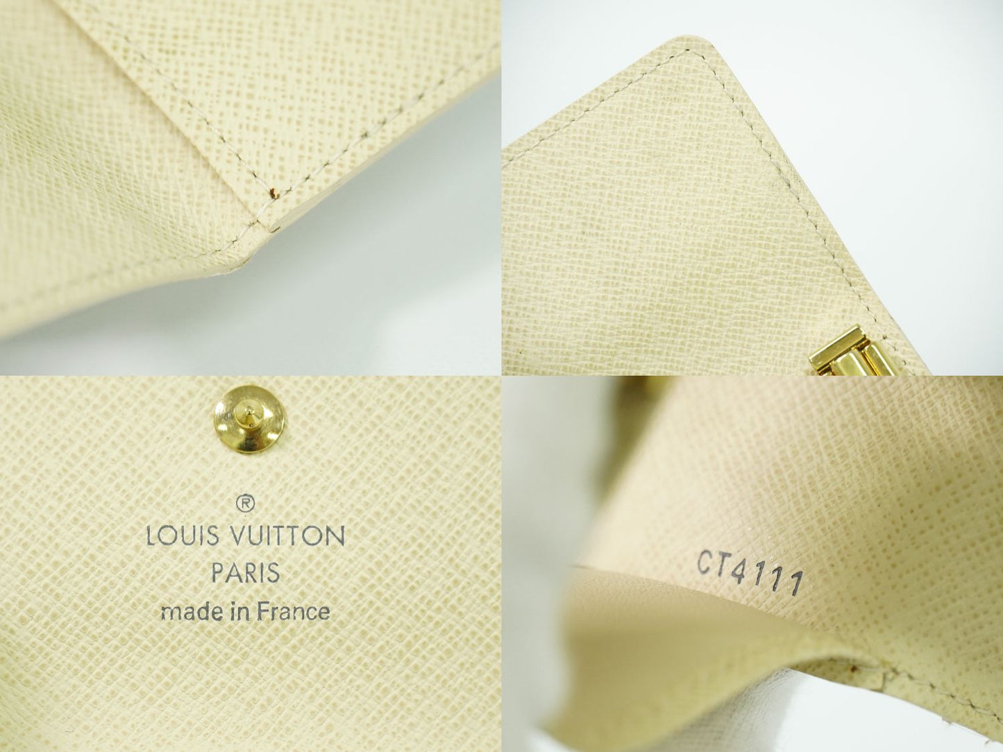 LOUIS VUITTON ミュルティクレ 4 ダミエ アズール キーケース 4連 N60020