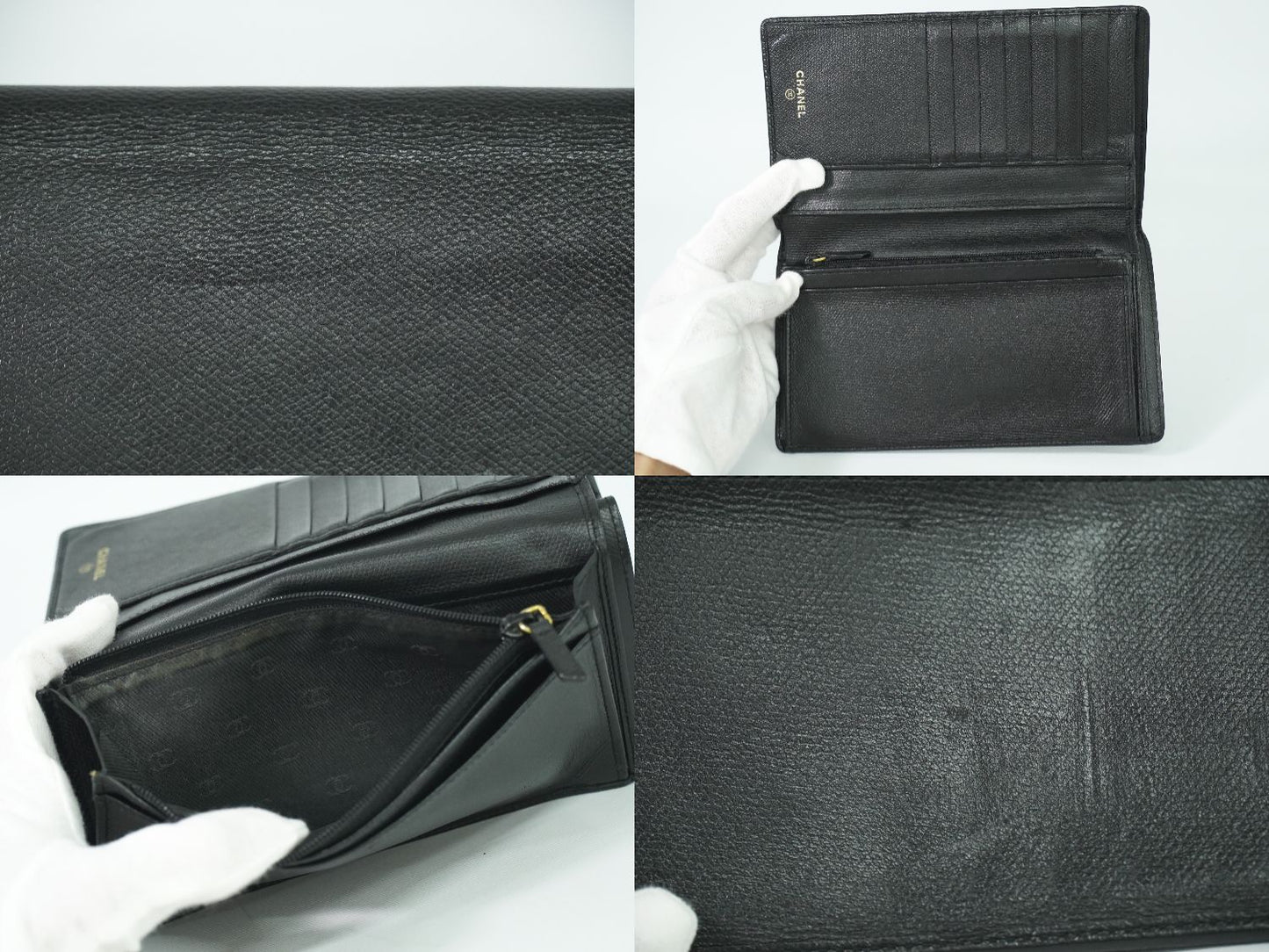 CHANEL ココマーク 長財布 ブラック