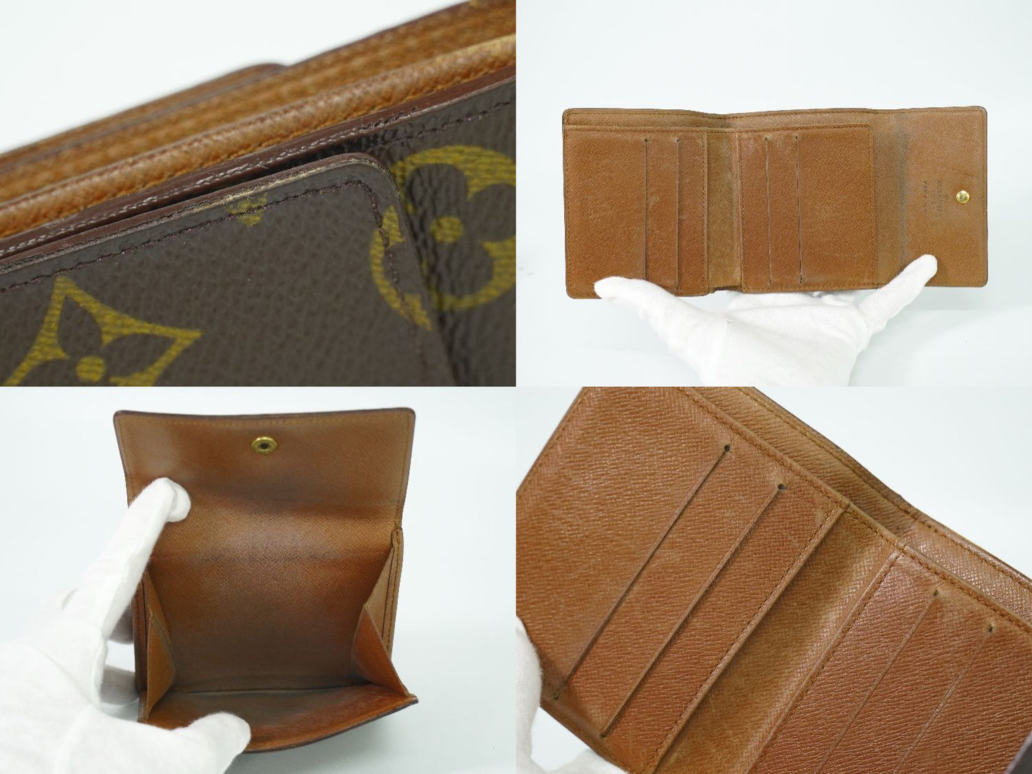 LOUIS VUITTON ポルトモネビエカルトクレディ モノグラム 折財布 M61652