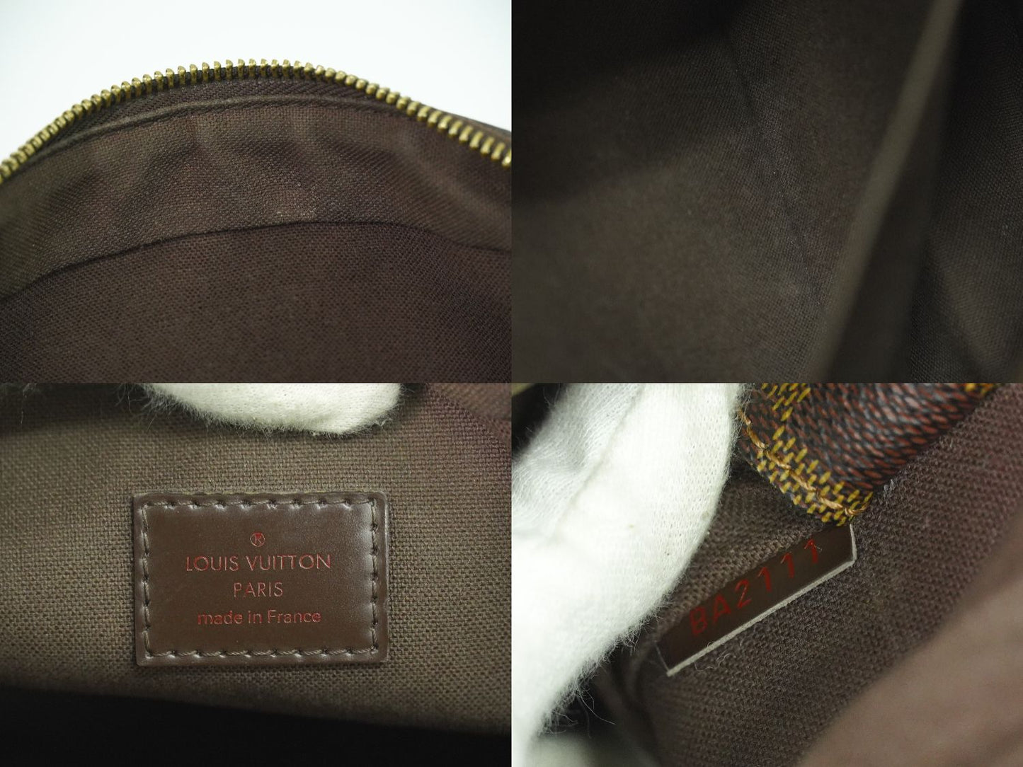 LOUIS VUITTON トロター ボブール ダミエ エベヌ ショルダーバッグ N41135