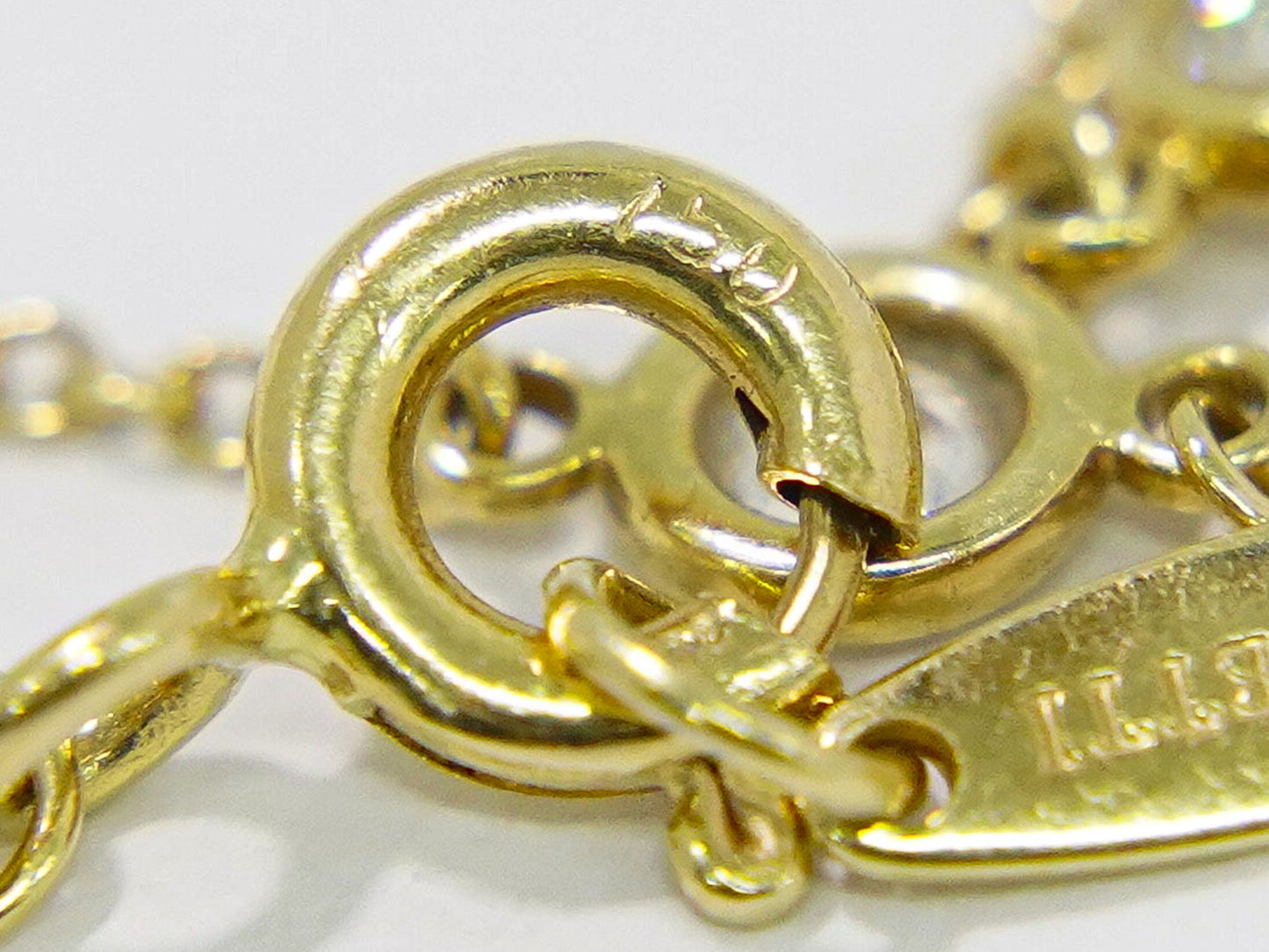 TIFFANY & Co. バイザヤード 750 YG ブレスレット