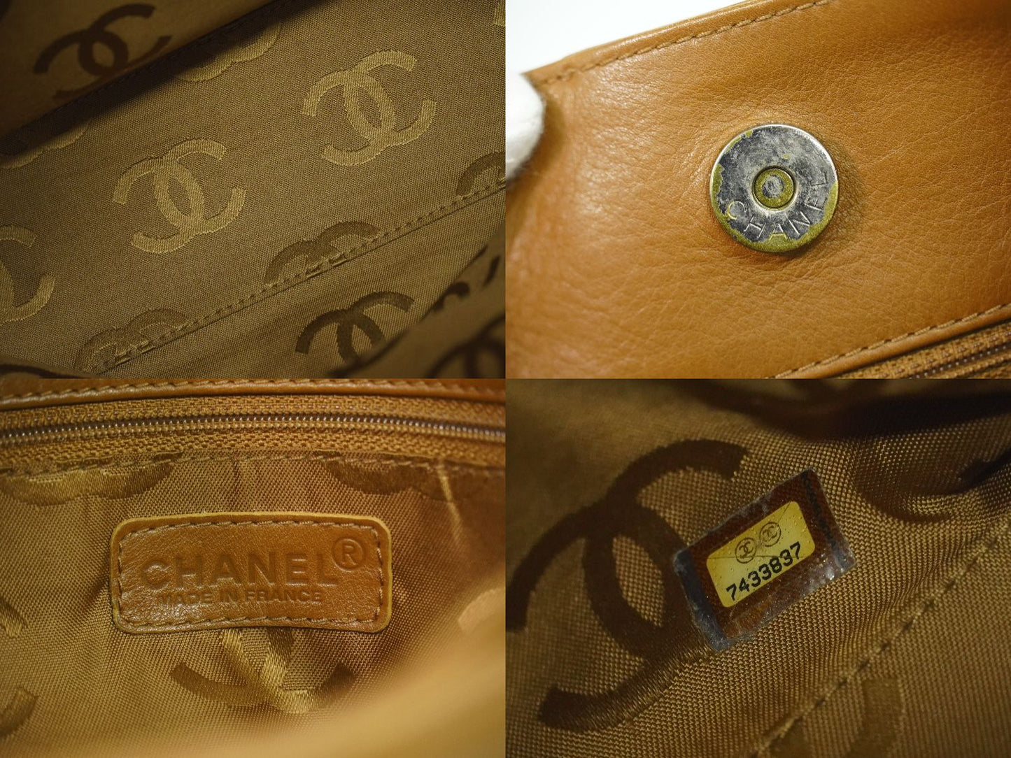 CHANEL ココマーク ショルダーバッグ ブラウン