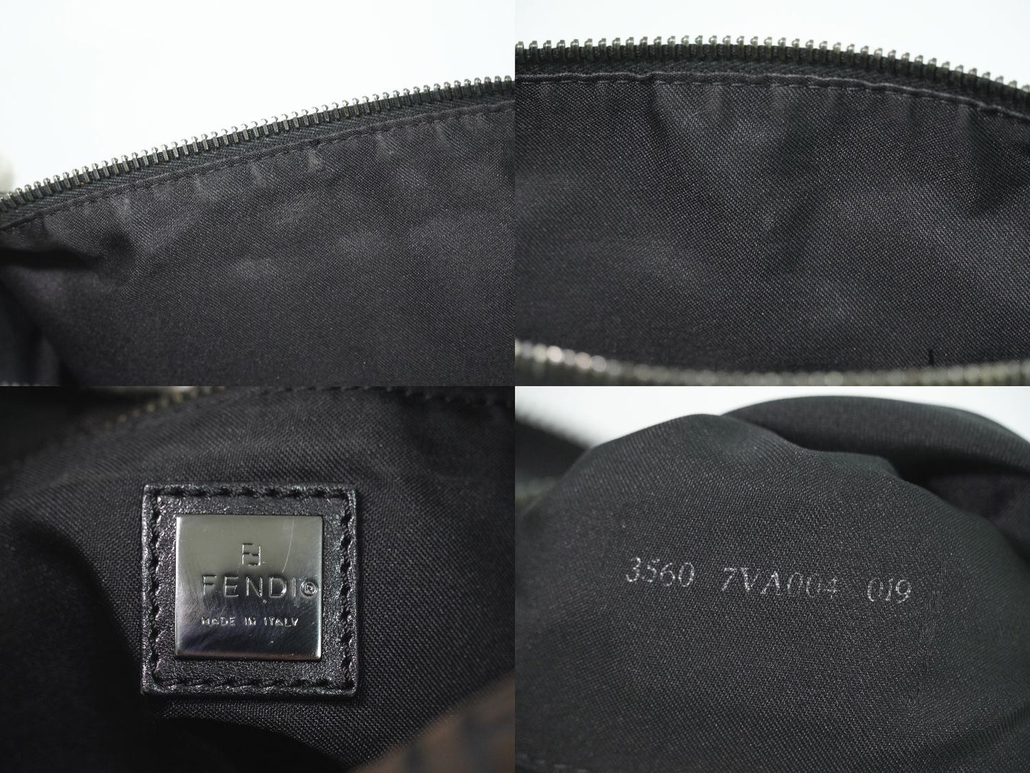 FENDI ズッキーノ ショルダーバッグ ブラウン 7VA004