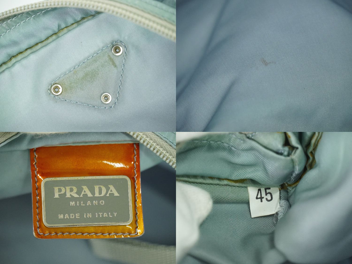 PRADA ショルダーバッグ ライトブルー